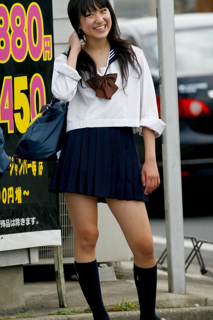 女子高生太もも42