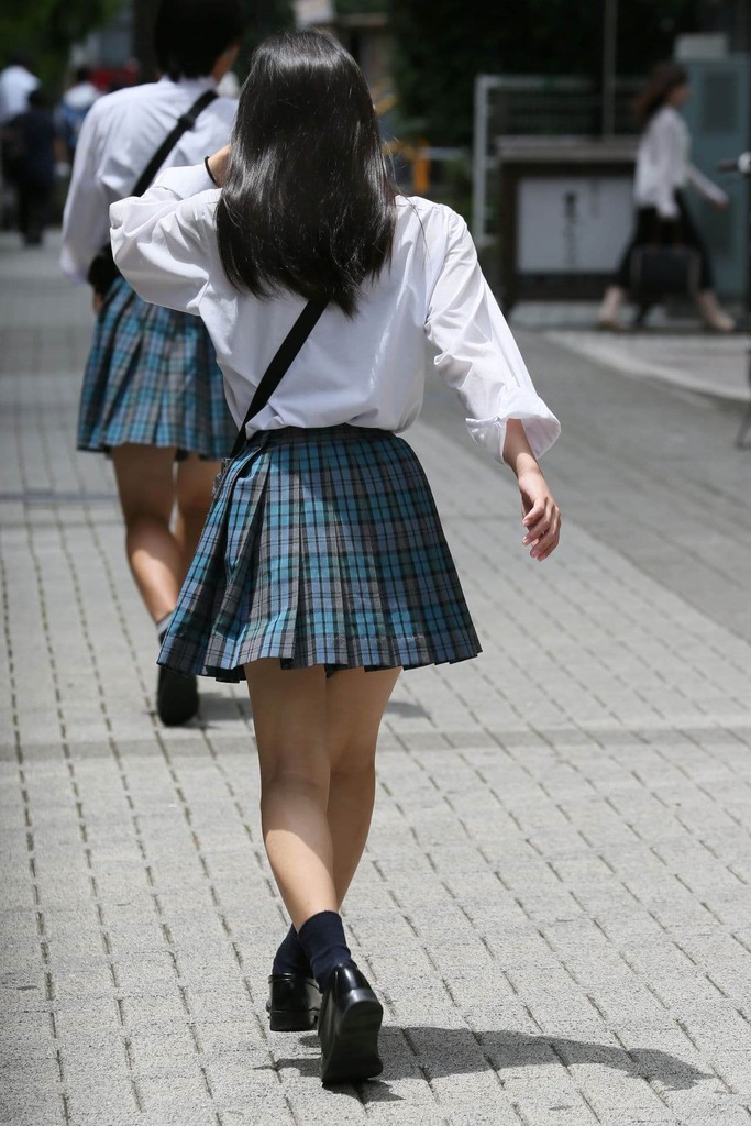 ミニスカJK58