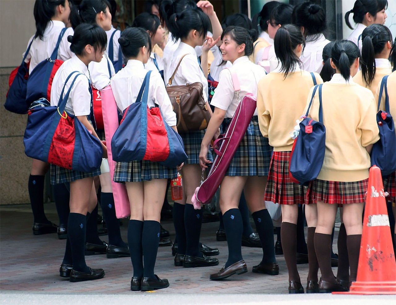 女子高生太もも15