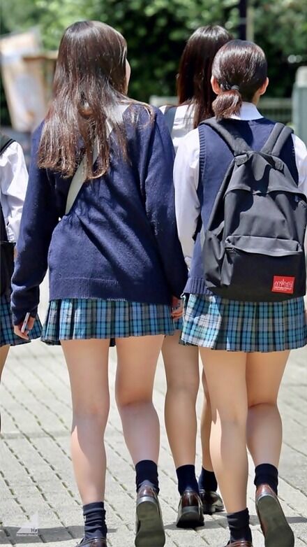 女子高生太もも14