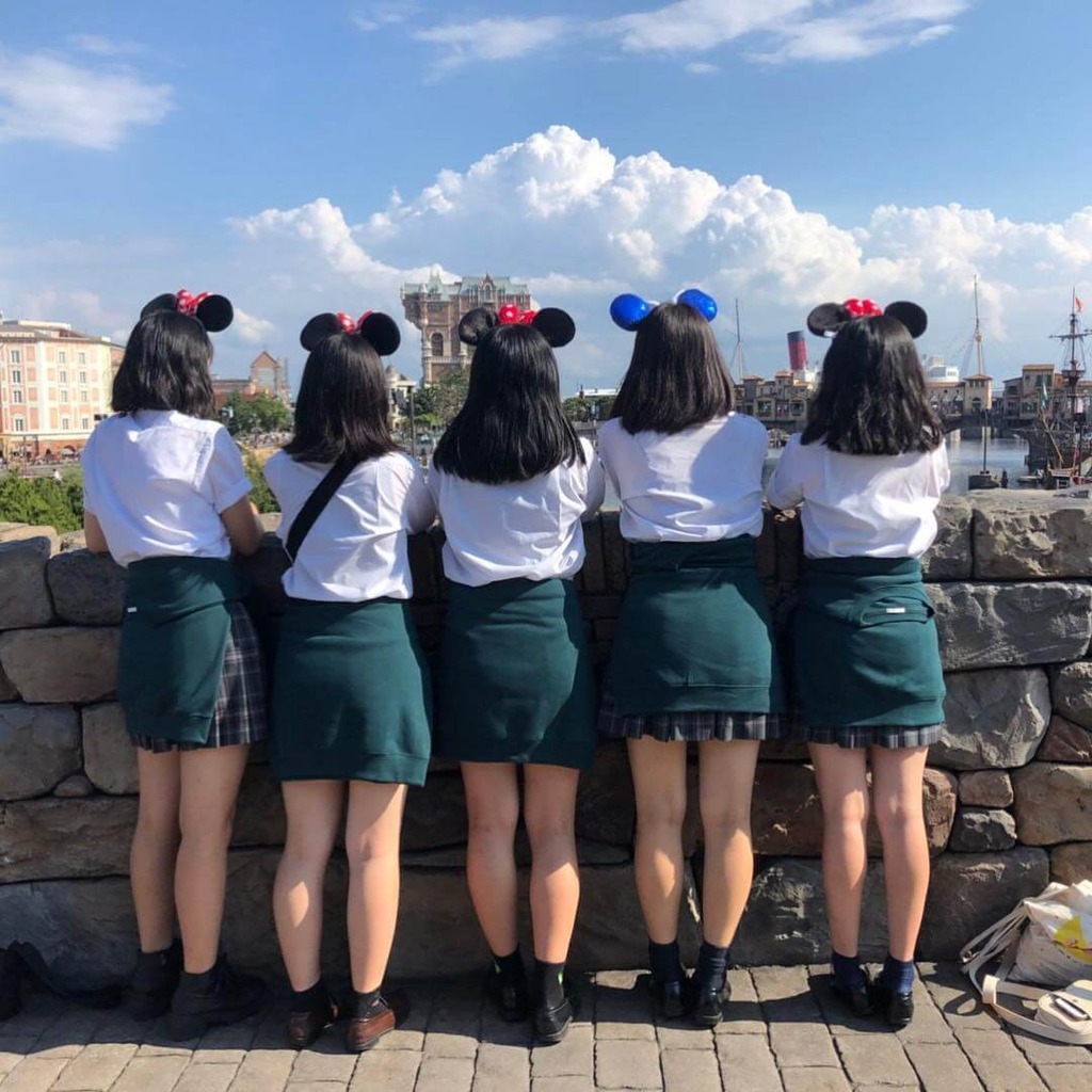 後ろ姿JK28