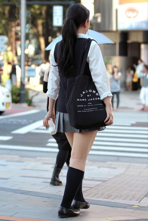 ミニスカJK63
