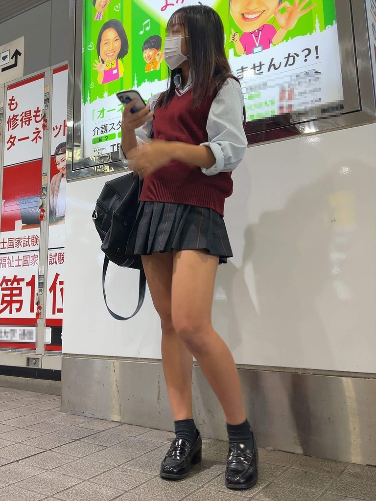 ミニスカJK22