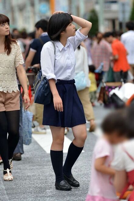 女子高生太もも18