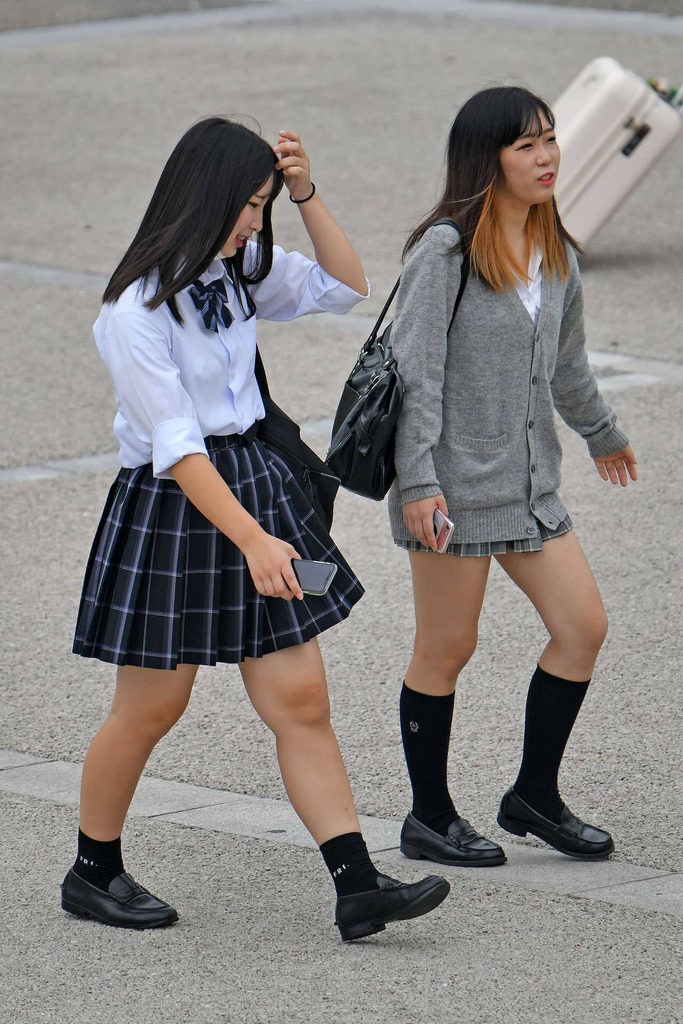 ミニスカJK52