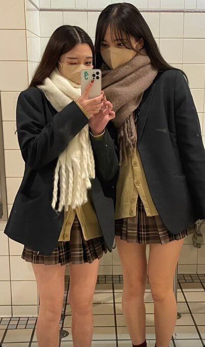 自撮り女子高生51