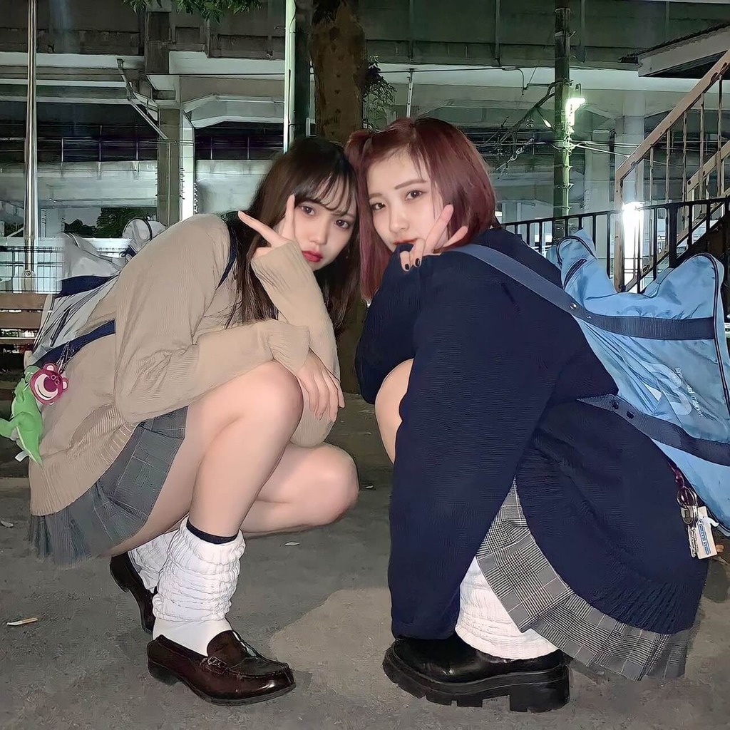 ルーズソックスJK6