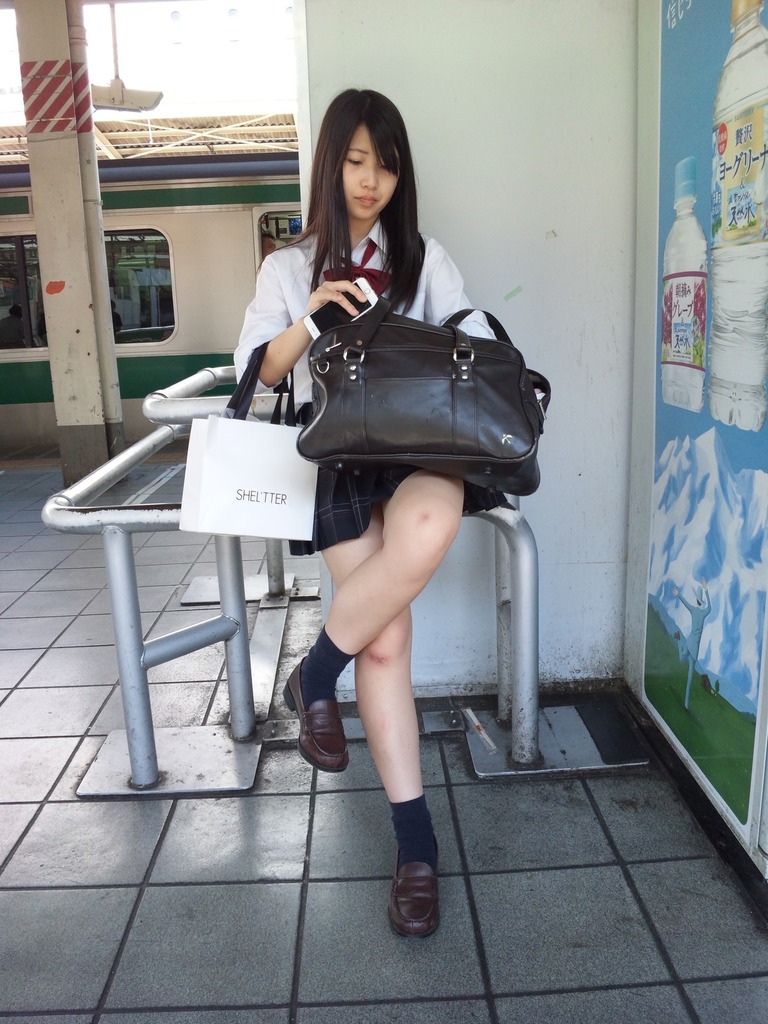女子高生太もも20