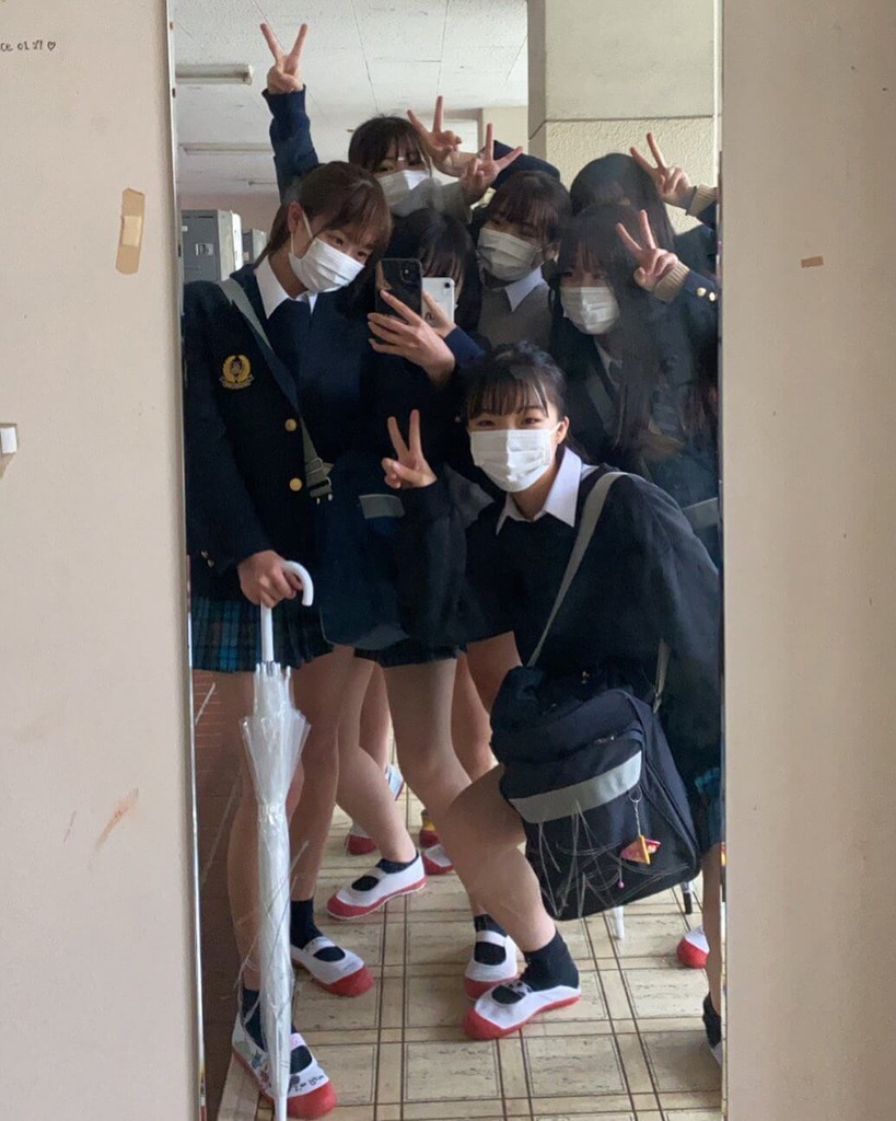 女子高生集合写真2
