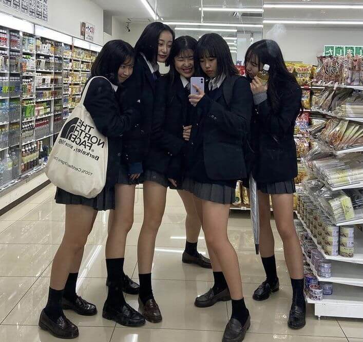 女子高生集合写真41