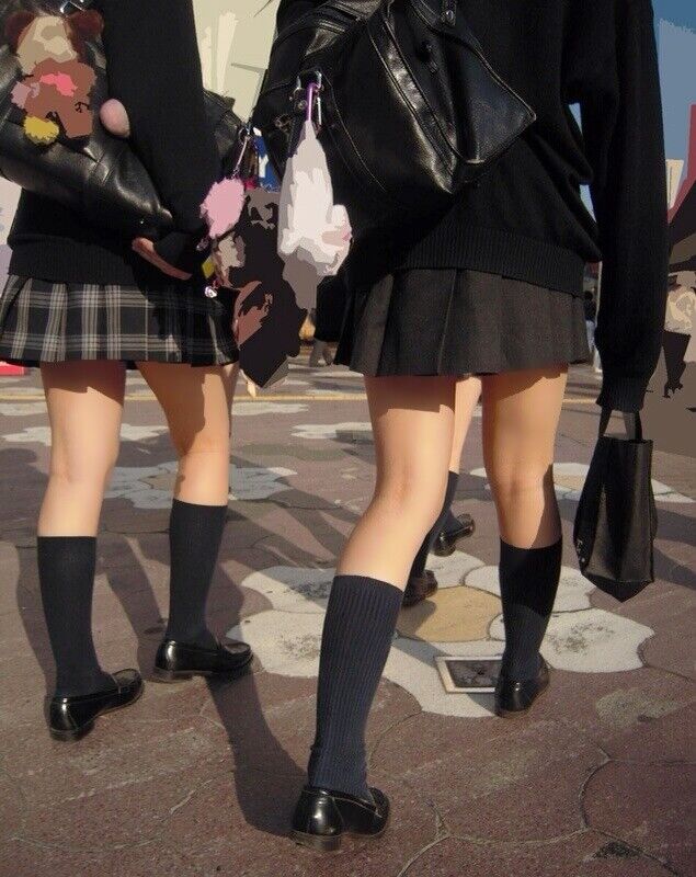 女子高生の太もも72