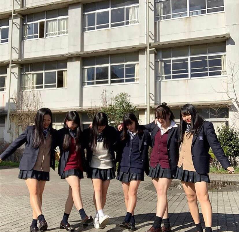 女子高生集合写真7