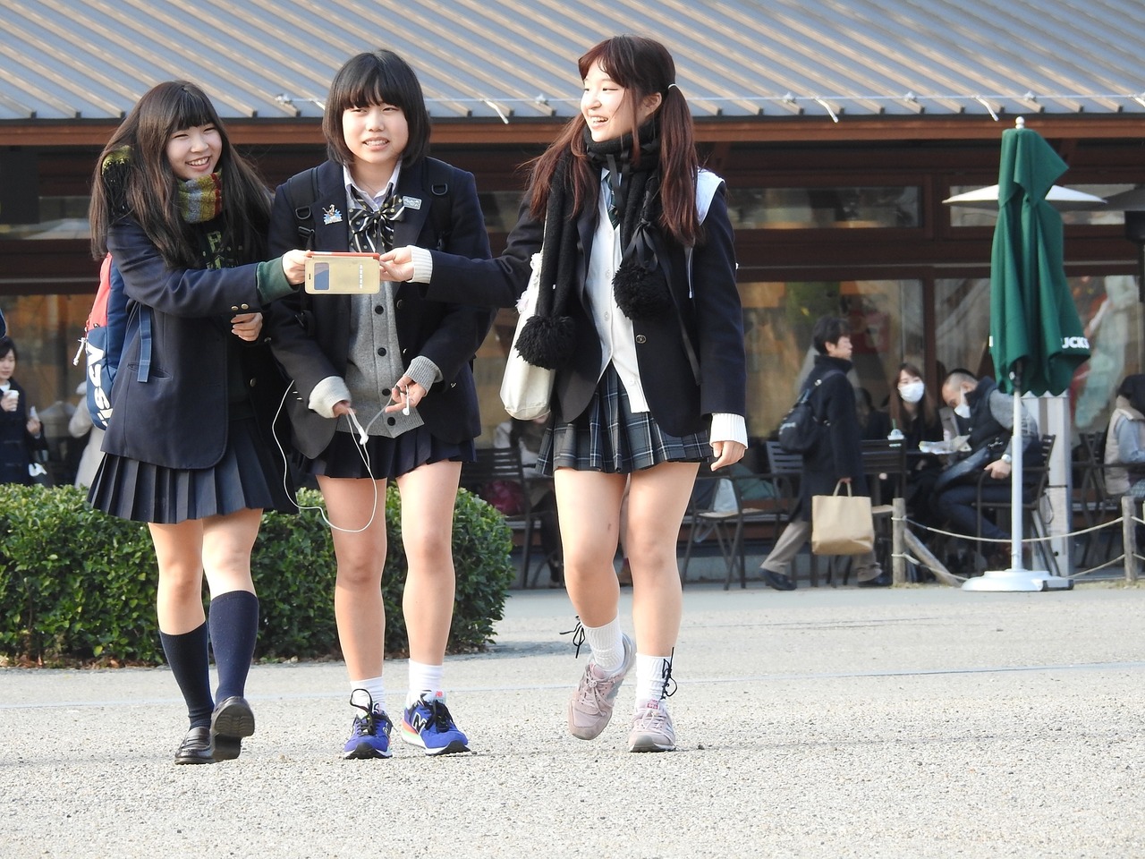 女子高生太もも73