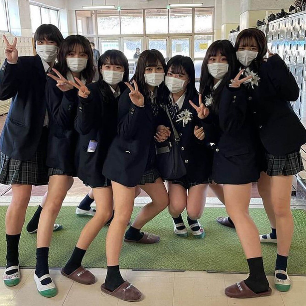 女子高生集合写真88