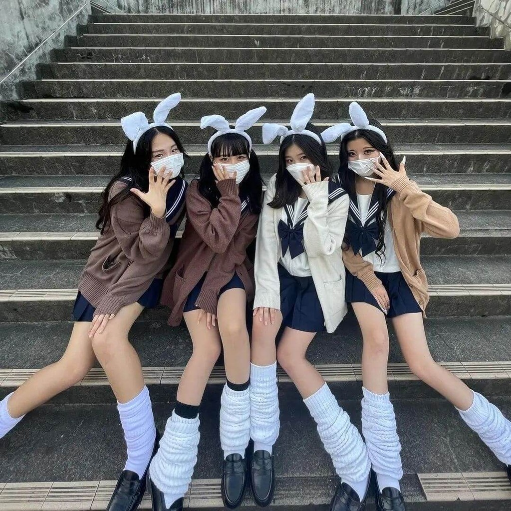 ルーズソックスJK7