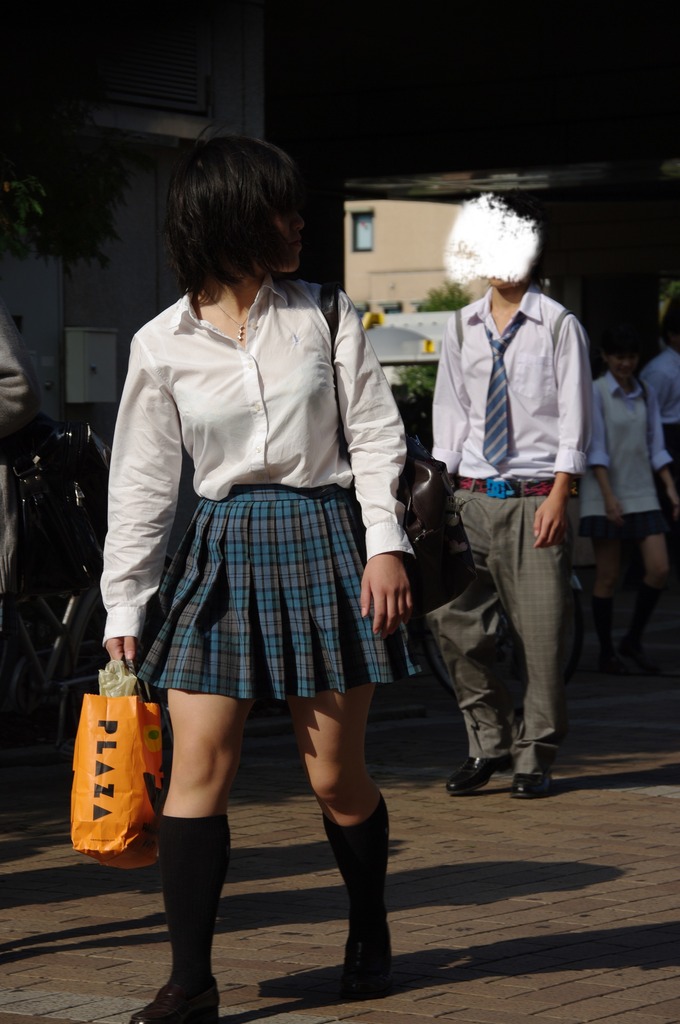 女子高生太もも72