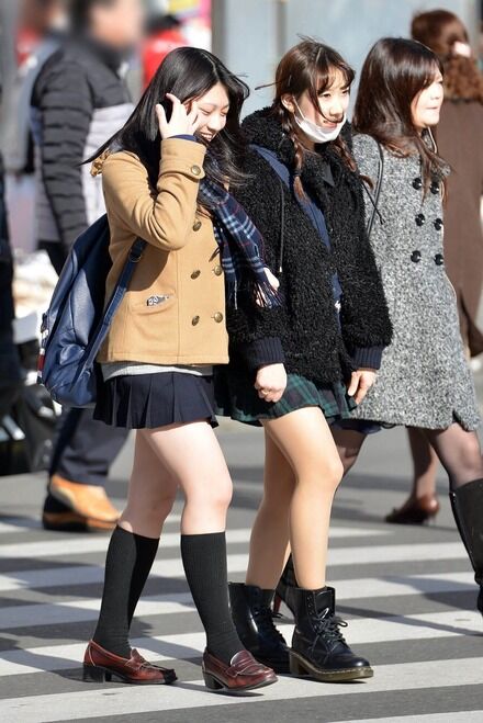 女子高生の太もも21