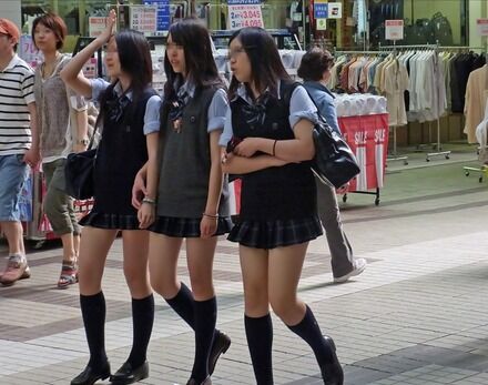 女子高生太もも54