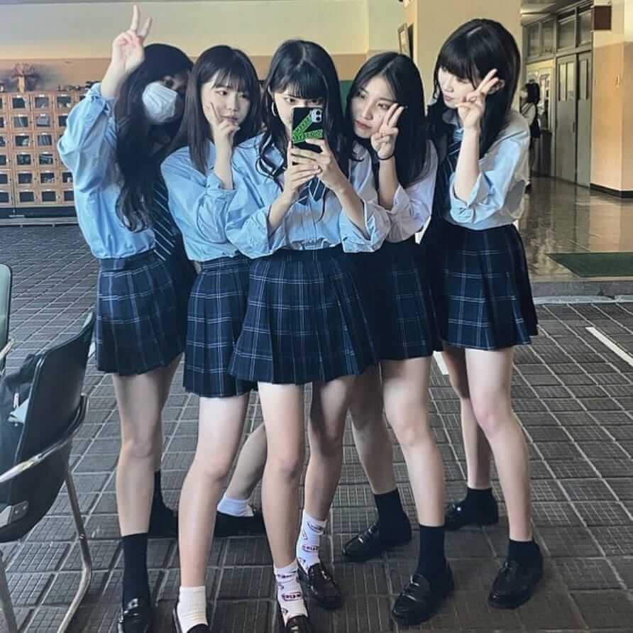 女子高生集合写真79