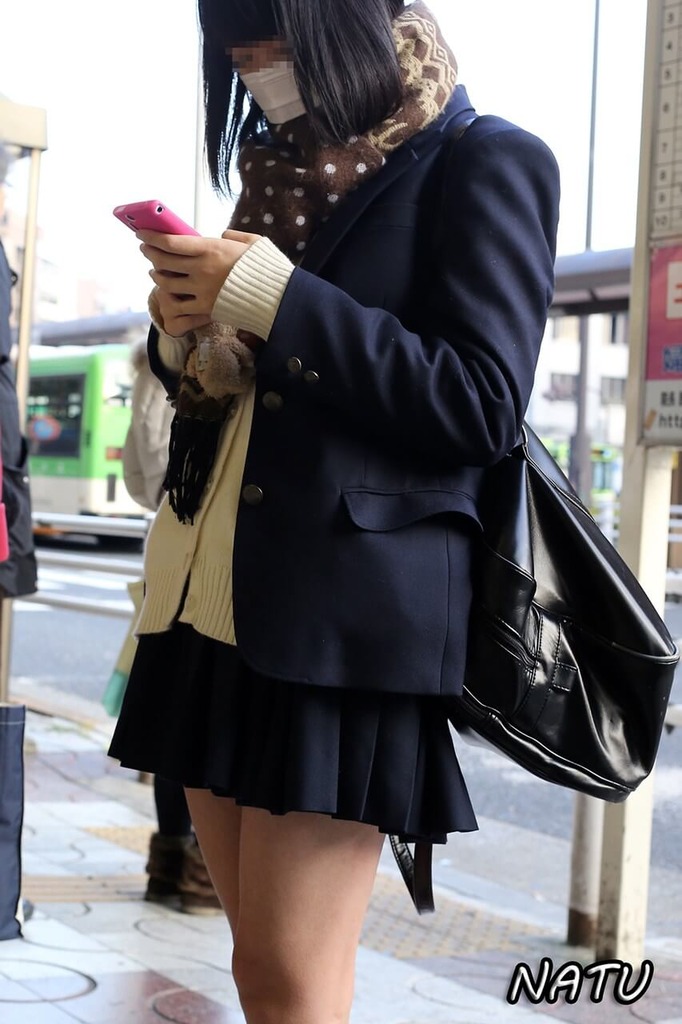 ミニスカJK59