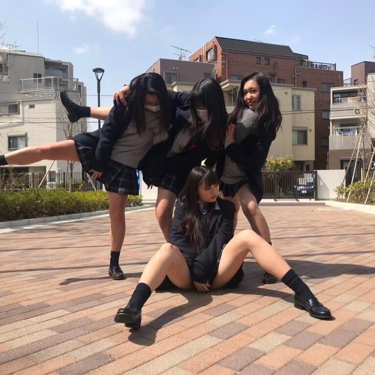女子高生集合写真93