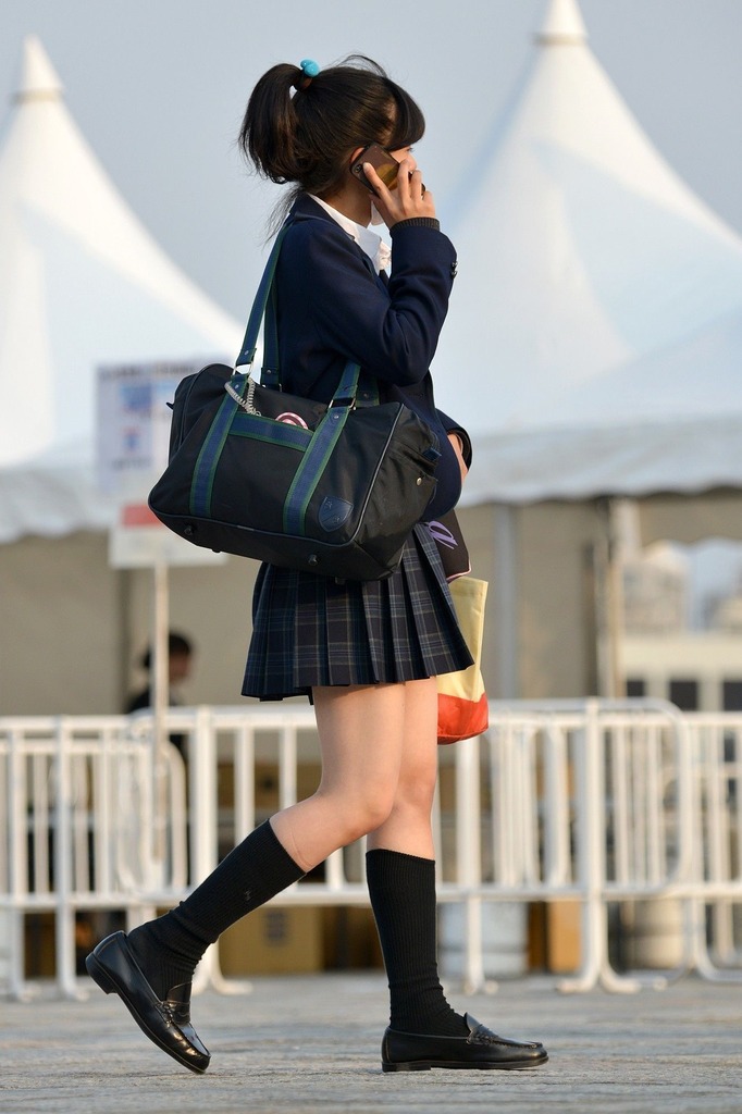 女子高生太もも24