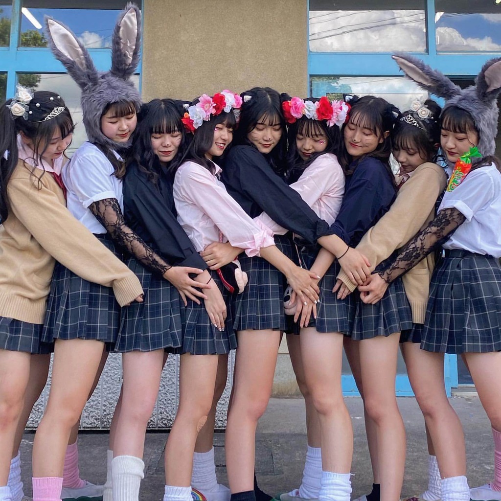女子高生集合写真58