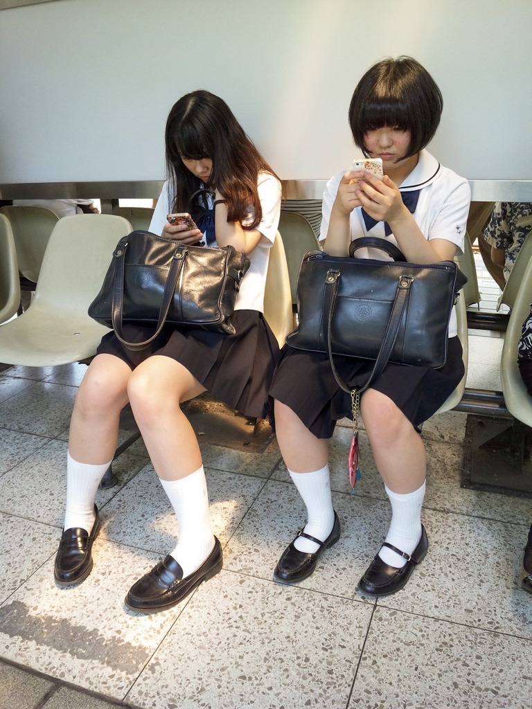 女子高生太もも35