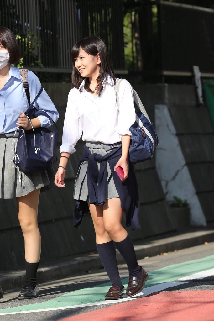ミニスカJK49