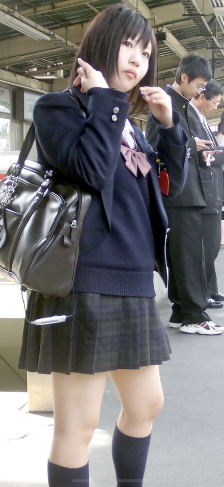 JKミニスカ太もも27
