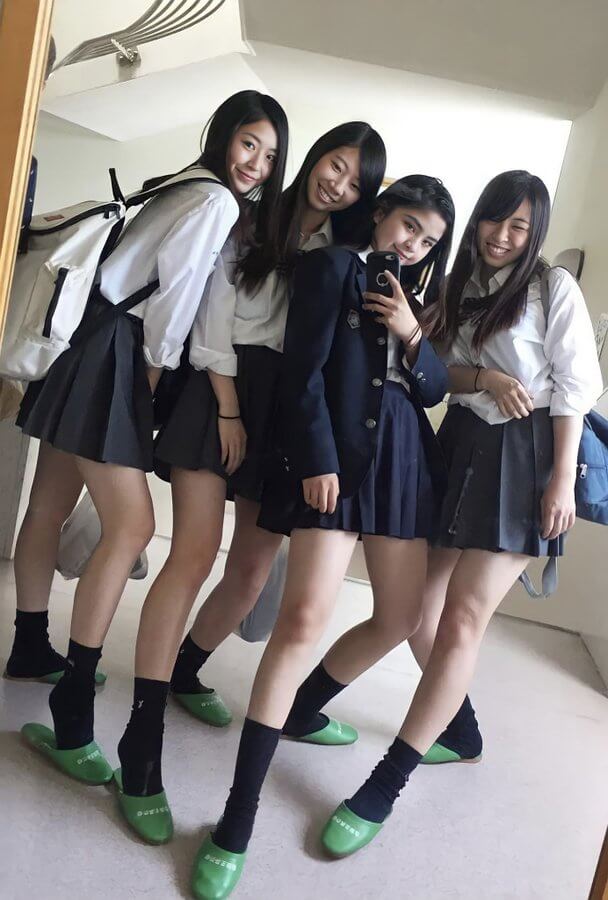 女子高生集合写真95