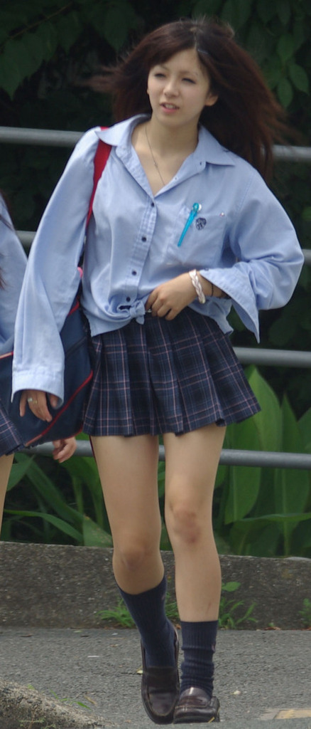 生脚女子高生11