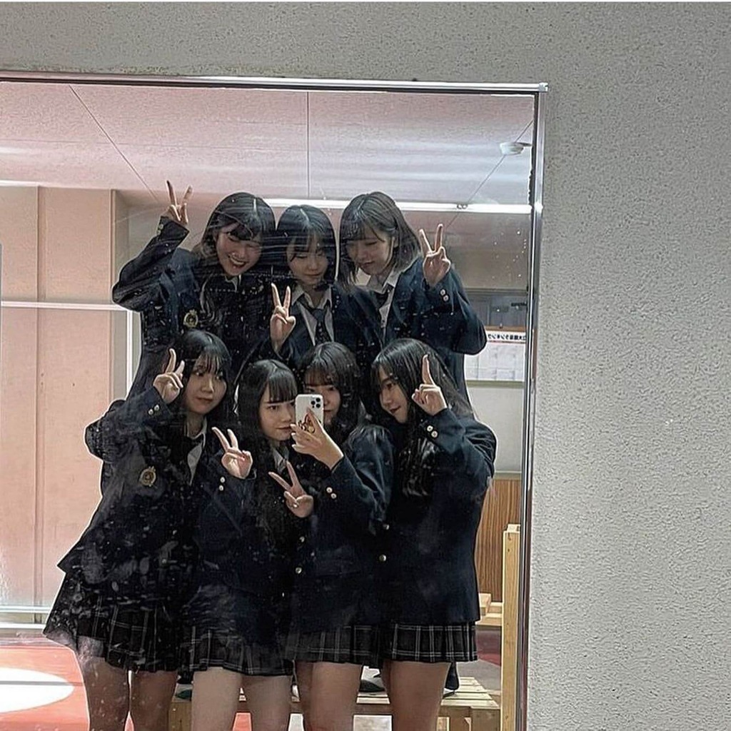 女子高生集合写真80