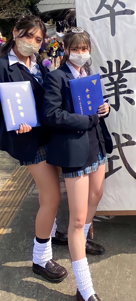 女子高生がふざけているだけなのにエロすぎるwww