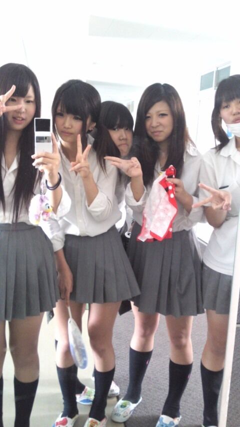 大好きな女子高生がいっぱい写っているJK集合写真