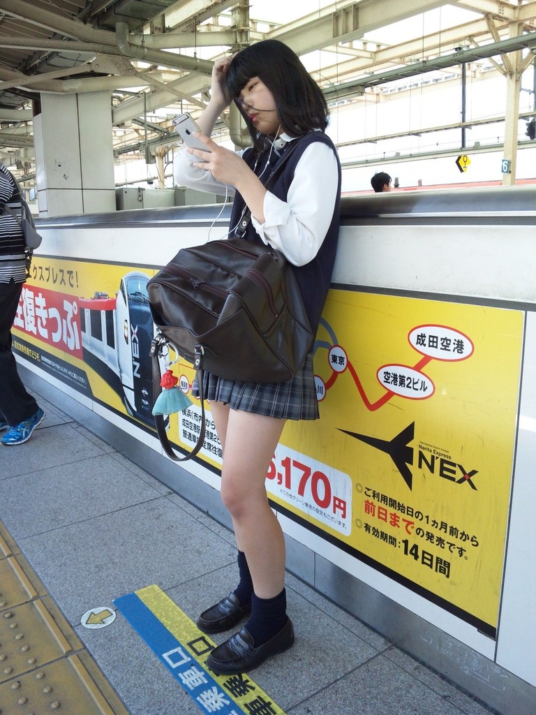 女子高生太もも22