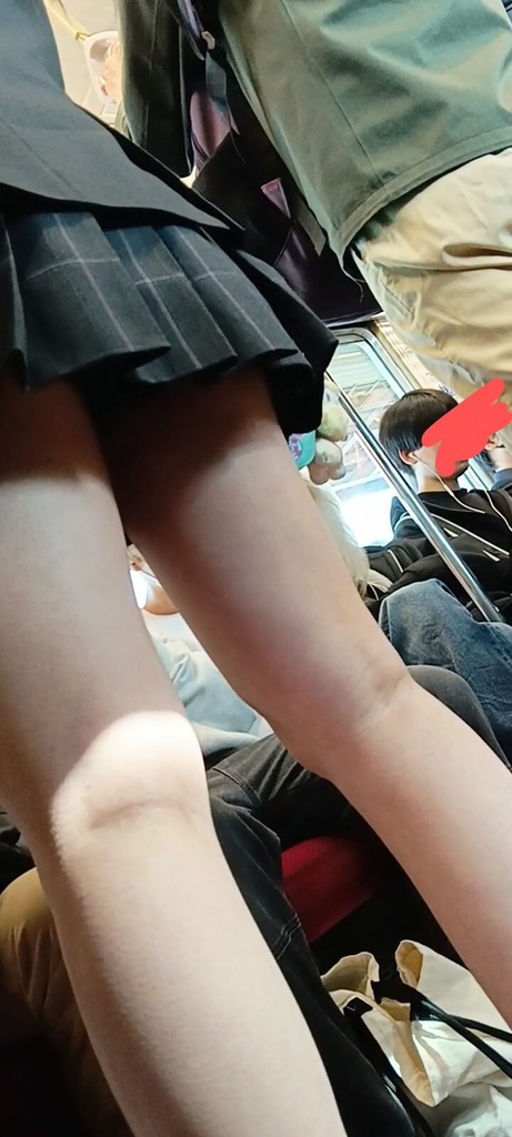 電車女子高生20