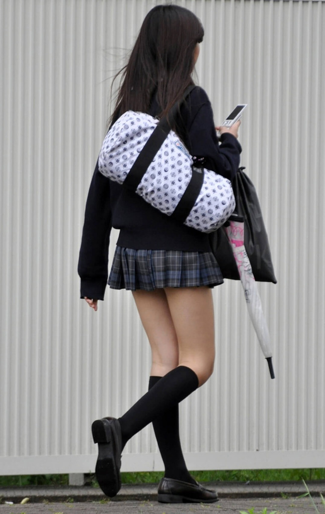 ミニスカJK49