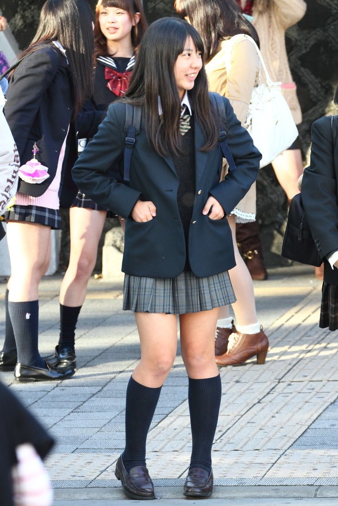 女子高生太もも37