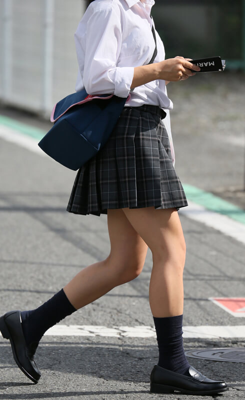 ミニスカJK13