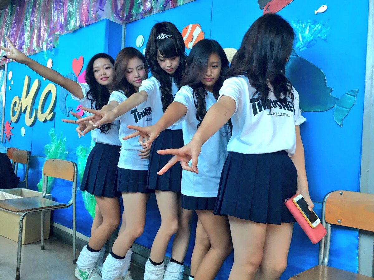 この女子高生の中にAV女優を目指す娘は何人いるのだろうか？