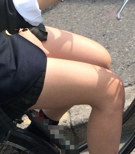 女子高生太もも91