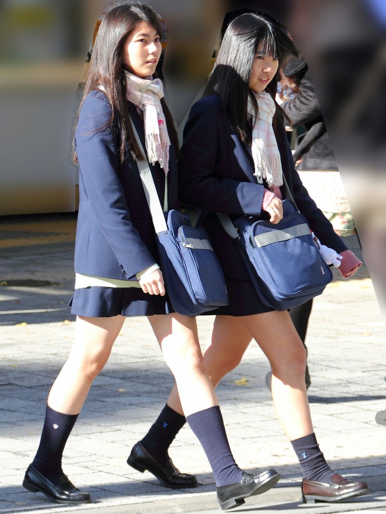 女子高生太もも39