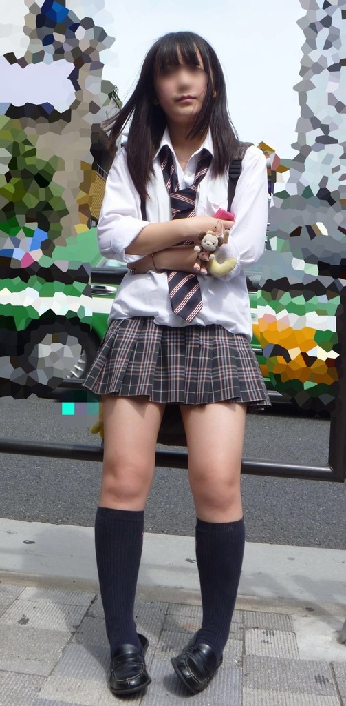女子高生太もも79