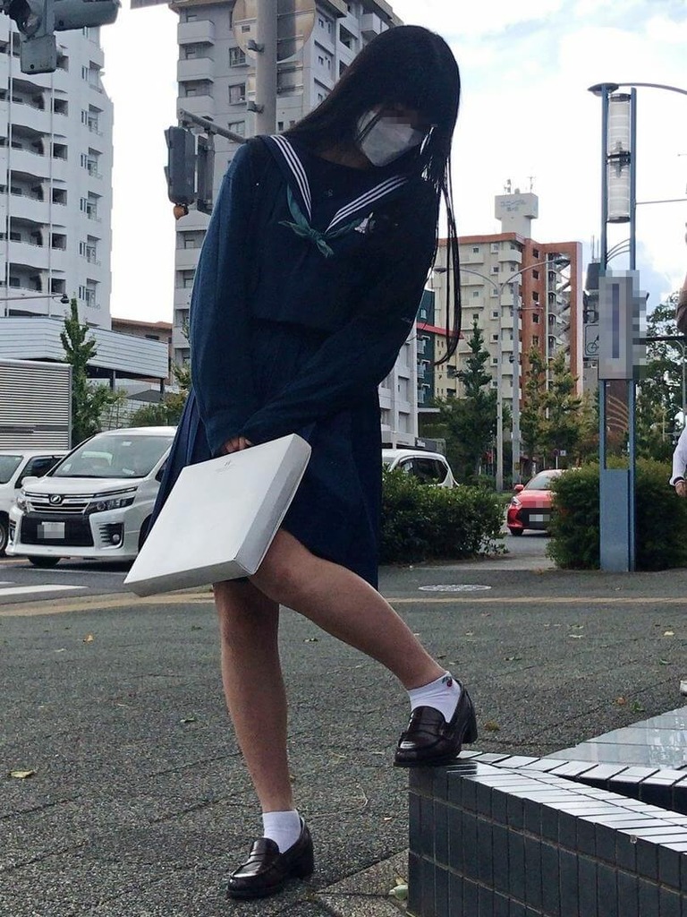 ミニスカJK4