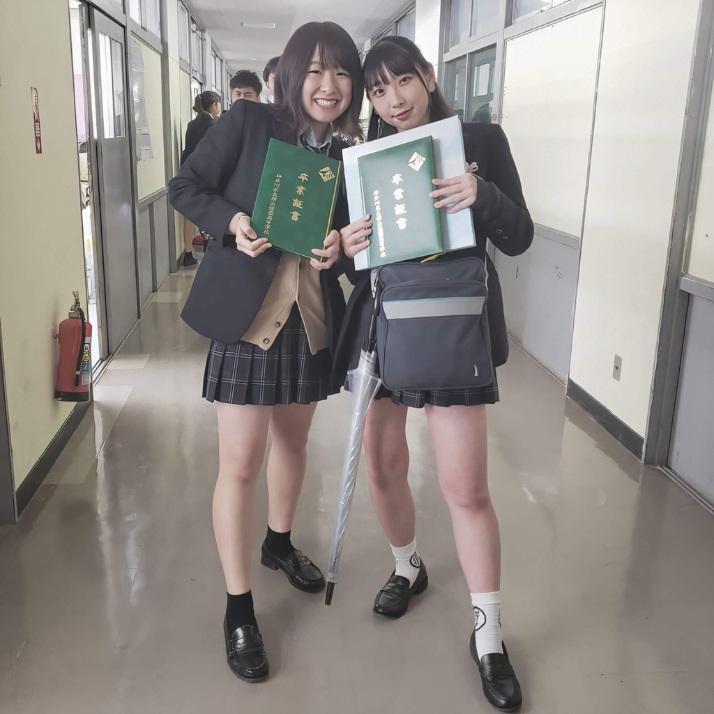 卒業式JK11