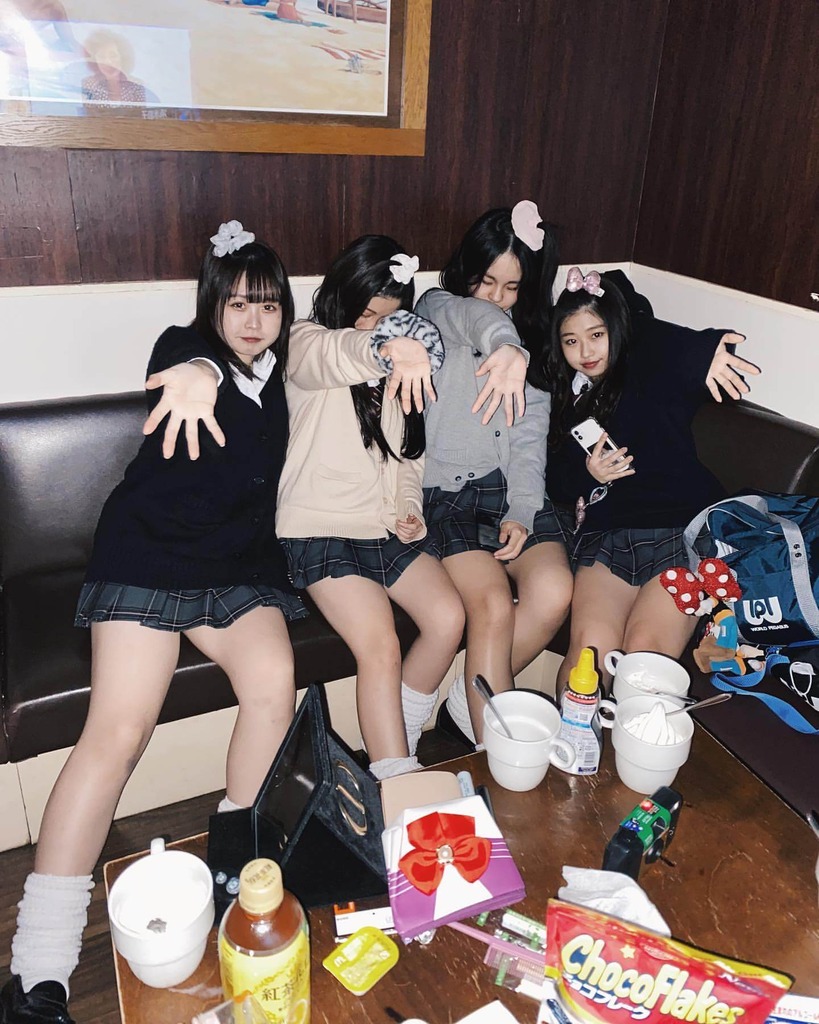 女子高生集合写真83
