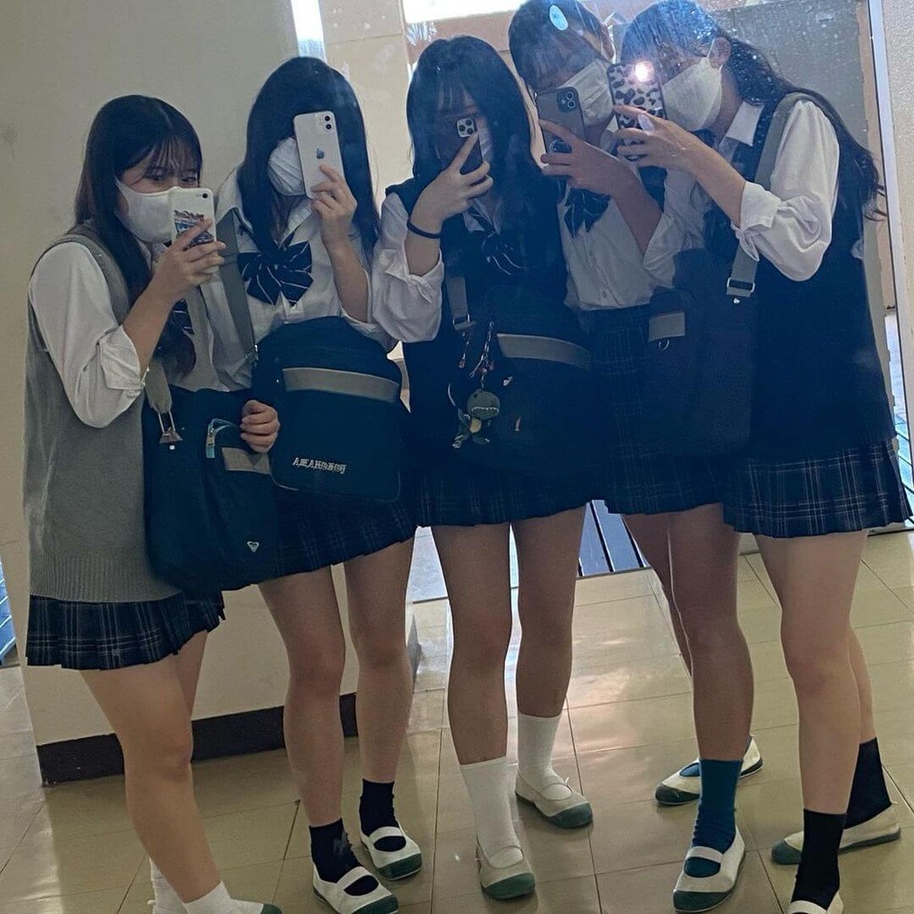 女子高生集合写真50