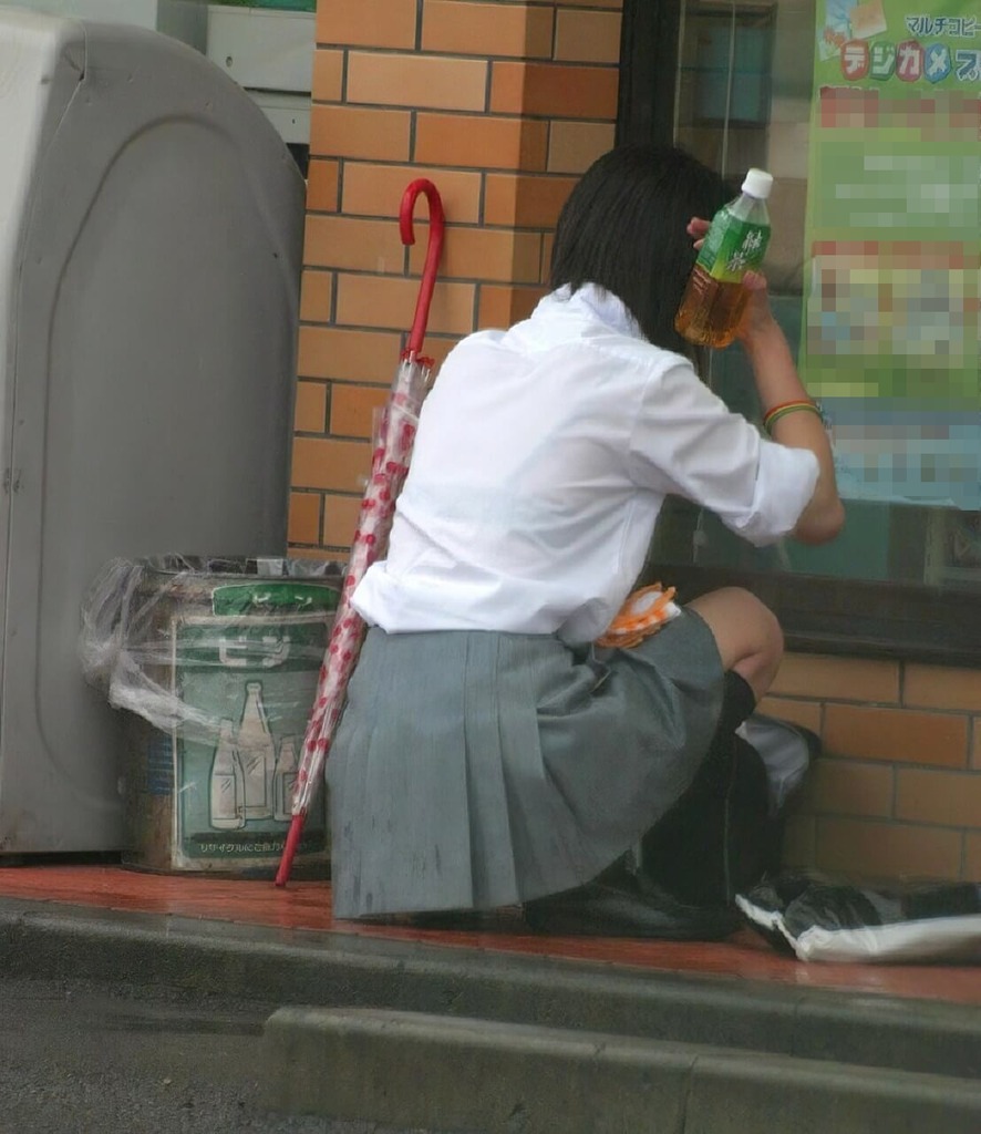 女子高生太もも7