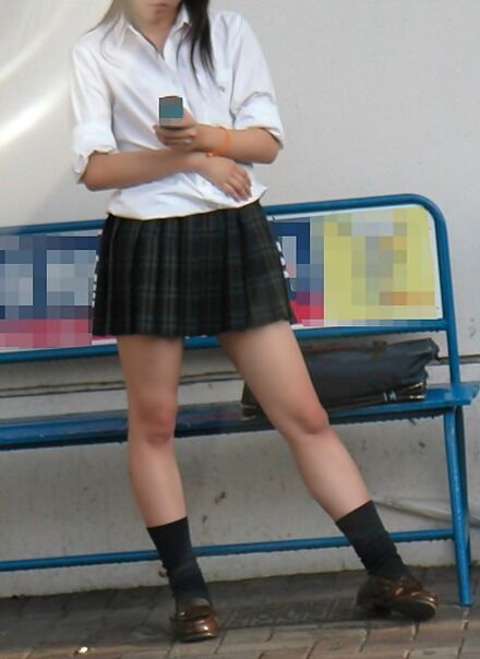 JKミニスカ制服57